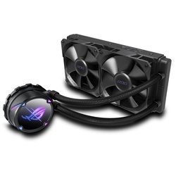 Asus Computer-Kühler 90RC00E0-M0UAY0 ROG STRIX LC II 240 Prozessor All-in-One, 12 cm schwarz