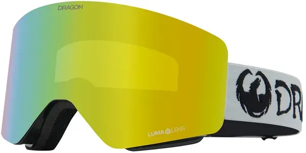 DRAGON R1 Schneebrille 2025 classic grey/lumalens gold ion + lumalens amber