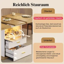 stilvora Küchentisch 110 x 75 x 80 cm weiß