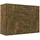 vidaXL Sideboard Räuchereiche 88x30x65 cm Holzwerkstoff