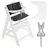 Set inkl. Sitzkissen und Essbrett Alpha Tray white