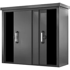 Gfp Gartenschrank 2,10 x 0,78 m Anthrazit
