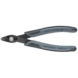 KNIPEX 78 61 140 ESD, Edelstahl, Schwarz