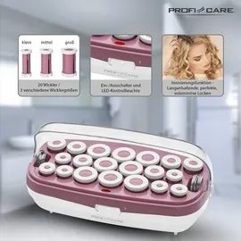 ProfiCare Heizwickler PC-LW 3028 weiß/bordeaux 20 St. Set