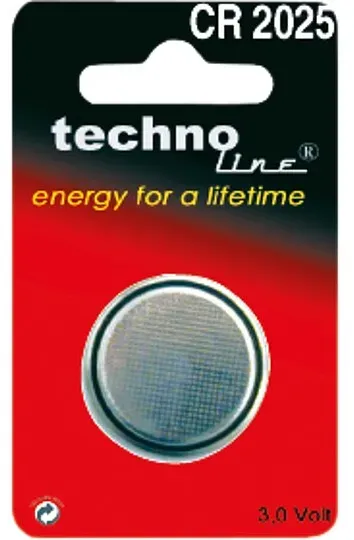 Knopfzelle Lithium CR 2025 - 1 Stk - 3V