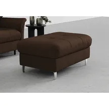 sit&more Hocker Marano mit Stauraum 102 x 43 x 67 cm Braun
