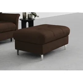 sit&more Hocker Marano mit Stauraum 102 x 43 x 67 cm Braun