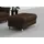 sit&more Hocker Marano mit Stauraum 102 x 43 x 67 cm Braun