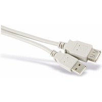 S-Conn USB 2.0 1.8m USB Kabel 1,8 m USB A Grau
