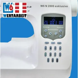 W6 Nähmaschine N 2800 Exklusive