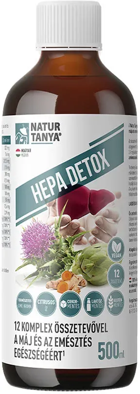 Natur Tanya Hepa Detox - Liver and Digestion (500 ml, Zitrus)