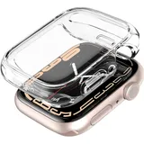 SPIGEN Ultra Hybrid Hülle Kompatibel mit Apple Watch Serie 9/8/7 45mm - Kristallklar