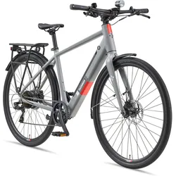 E-Bike UH200 28 Zoll 7-Gang Urban Pedelec City Elektrofahrrad leicht grau grau 28