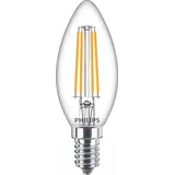 Philips LED-Lampe 6,5W E14 806 lm warmweiß