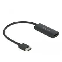DeLock HDMI Adapter 0,24 m Schwarz