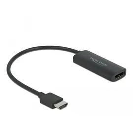 DeLock HDMI Adapter 0,24 m Schwarz