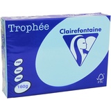 Clairefontaine Trophée A4 160g/m2 250 Blatt blau