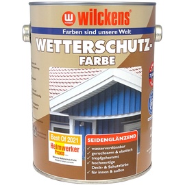 Wilckens Wetterschutzfarbe 2,5 ltr. Silbergrau