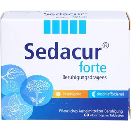 MEDICE SEDACUR forte Beruhigungsdragees 60 St