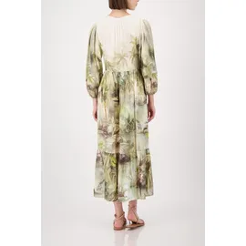 Monari Maxikleid Tropisches Muster Mehrfarbig 44