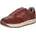 Joya Elena Dark Red, Sneaker für Damen aus Veloursleder, dunkelrot, 37 2/3 - 37 2/3 EU
