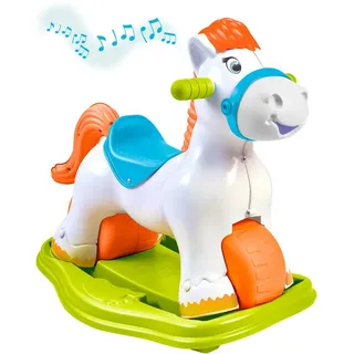 Feber® Schaukelpferd Ponyferber 2in1, mit Licht- und Soundeffekt; Made in Europe bunt
