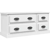 Furnicato TV-Schrank Weiß 100x35,5x45 cm Holzwerkstoff