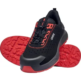 Uvex 1 x-craft Halbschuhe S1 PL PUR W11 6802246 Sicherheitshalbschuh S1PL Schuhgröße (EU): 46 schwarz Rot Paar