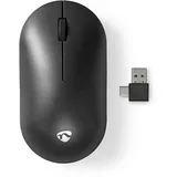 Nedis Wireless Maus schwarz
