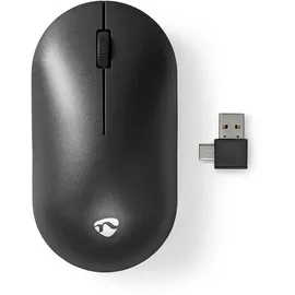Nedis Wireless Maus schwarz