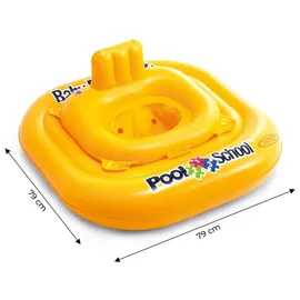 Intex Schwimmring Gelb 79x79 cm
