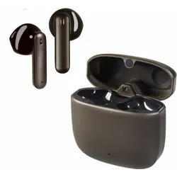 Metal Pair In-Ear Bluetooth Kopfhörer Kabellos TWS 4,5 h Laufzeit (Anthrazit)