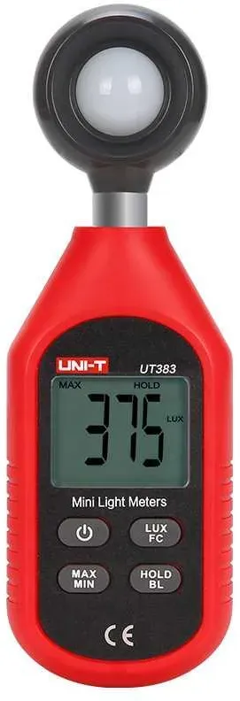 UNI-T, UT383, Mini Luxmeter, Lichtmesser