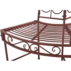 Garden Pleasure Baumbank-Hälfte Ø 122 cm rost