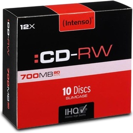Intenso CD-RW 700MB 12x 10er Jewelcase