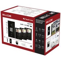 Bellcome ELECTRA Video-Türsprechanlage Kabelgebunden Komplett-Set Schwarz