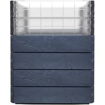 GARANTIA Hochbeet Ergo Quadro Turbo M 75 Stone