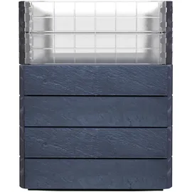 GARANTIA Hochbeet Ergo Quadro Turbo M 75 Stone