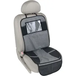 Sitzunterlage mit Tabletfach - grau
