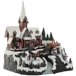 Weihnachtsschmuck Home ESPRIT Bunt Musikalisch 33 X 31 X 38 cm