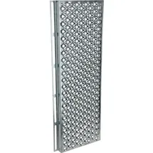 Kerbl Kratzbrett 90 x 30 cm grau