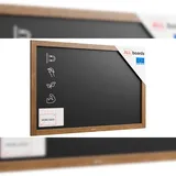 ALLboards Magnetische Kreidetafel 90x60 cm, Holzrahmen