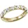 FIRETTI Fingerring FIRETTI "Schmuck Geschenk Silber 925 Silberring Ring Memoire-Optik glitzernd" Gr. 52, gold (gelbgoldfarben, kristallweiß), Fingerringe, Damen, 52, Silber 925 (Sterlingsilber), 3,4mm, Fingerring, mit Zirkonia (synth.)