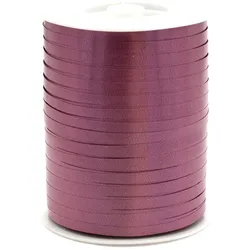 Star 500m Geschenkband Ringelband 5mm - wasserfestes Kunststoff Dekoband Schleifenband Polyband Luftballonband zum Anbinden von Luftballons Basteln Beere