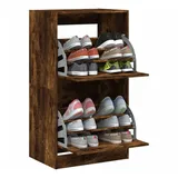 vidaXL Schuhschrank mit 2 Klappen 60 x 42 x 108 cm braun