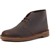 CLARKS Herren Desert Boot Bushacre 3 Chukka-Stiefel, Dark Brown