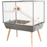 Zolux Käfig Neo Silta 77,5 x 47,5 x 87,5 cm grau