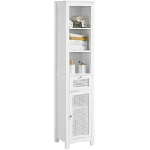 SoBuy Hochschrank Weiß