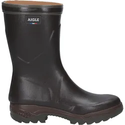 Aigle Gummistiefeletten Parcours Bottillon, dunkelbraun, 37
