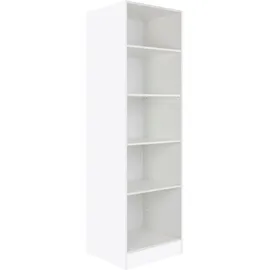 OPTIFIT Aktenregal 60 x 55,5 x 206,8 cm Weiß